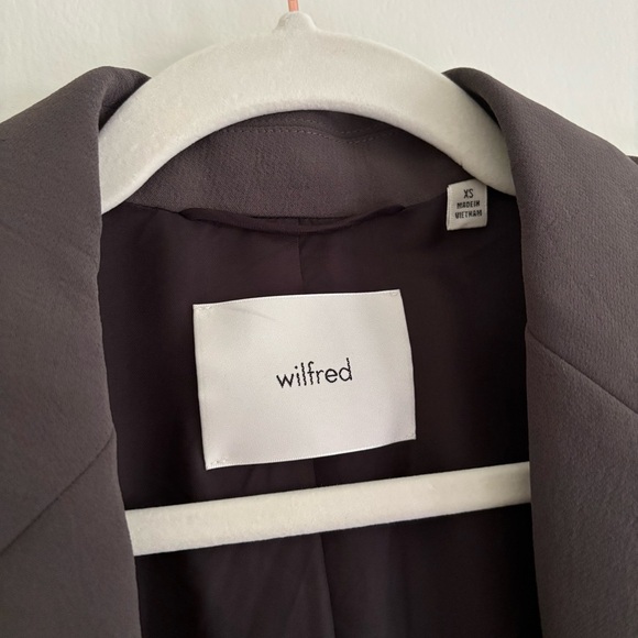 Aritzia Wilfred Generation Blazer Grey Size XS - Picture 3 of 5